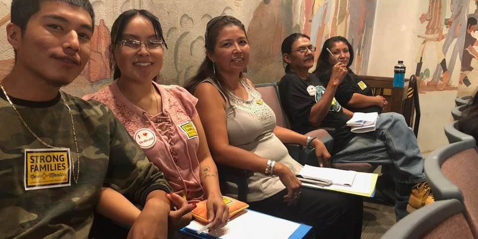 NM Together for Healthcare Native American Family Leaders